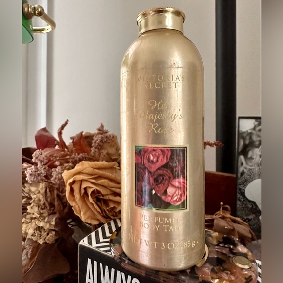 Victoria's Secret Other - Victoria’s Secret Her Majesty’s Rose Perfumed Body Talc NEW Vintage